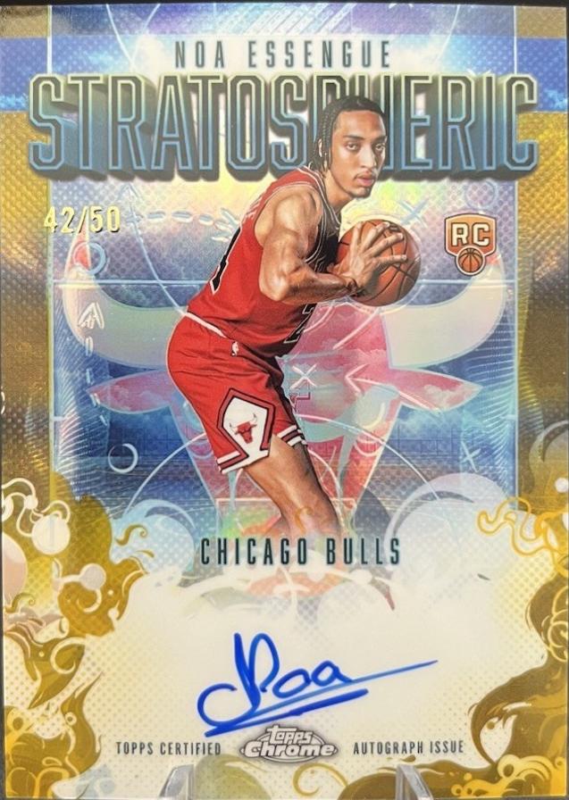 Noa Essengue [Refractor Gold] #SMR-NE