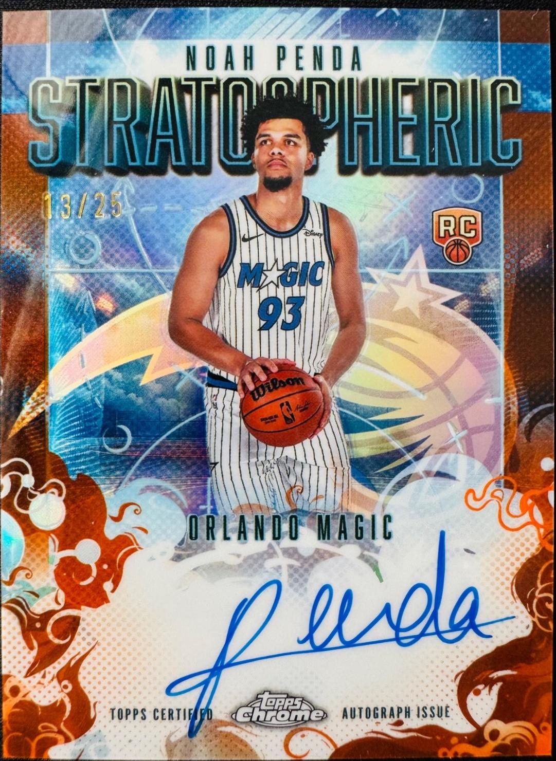 Noah Penda [Refractor Orange] #SMR-NP