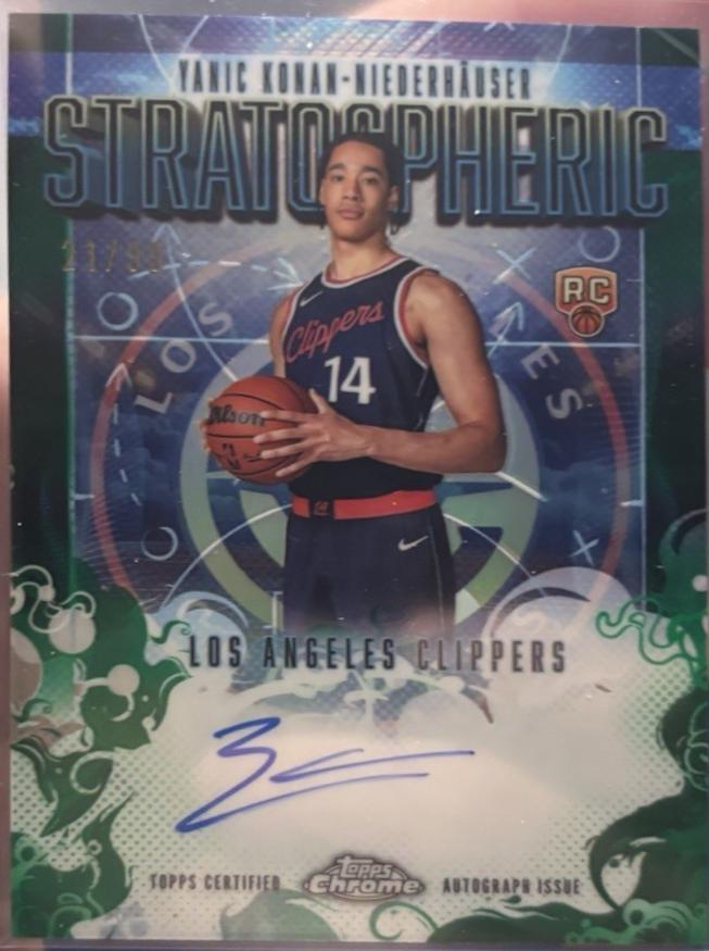 Yanic Konan-Niederhauser [Refractor Green] #SMR-YKN