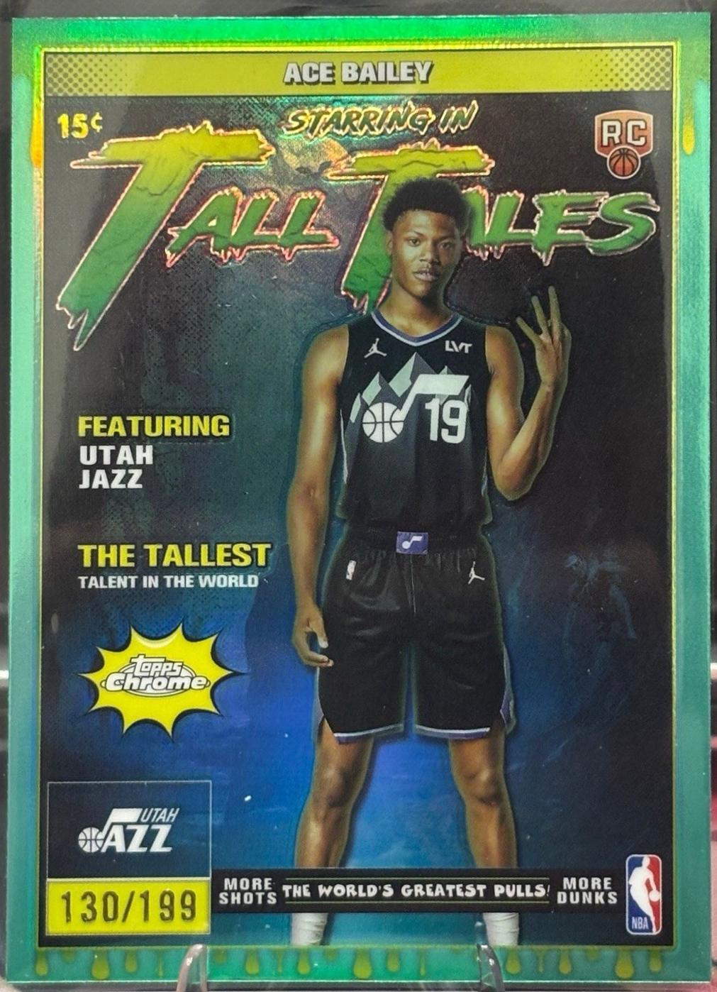 Ace Bailey [Refractor Aqua] #TT-23