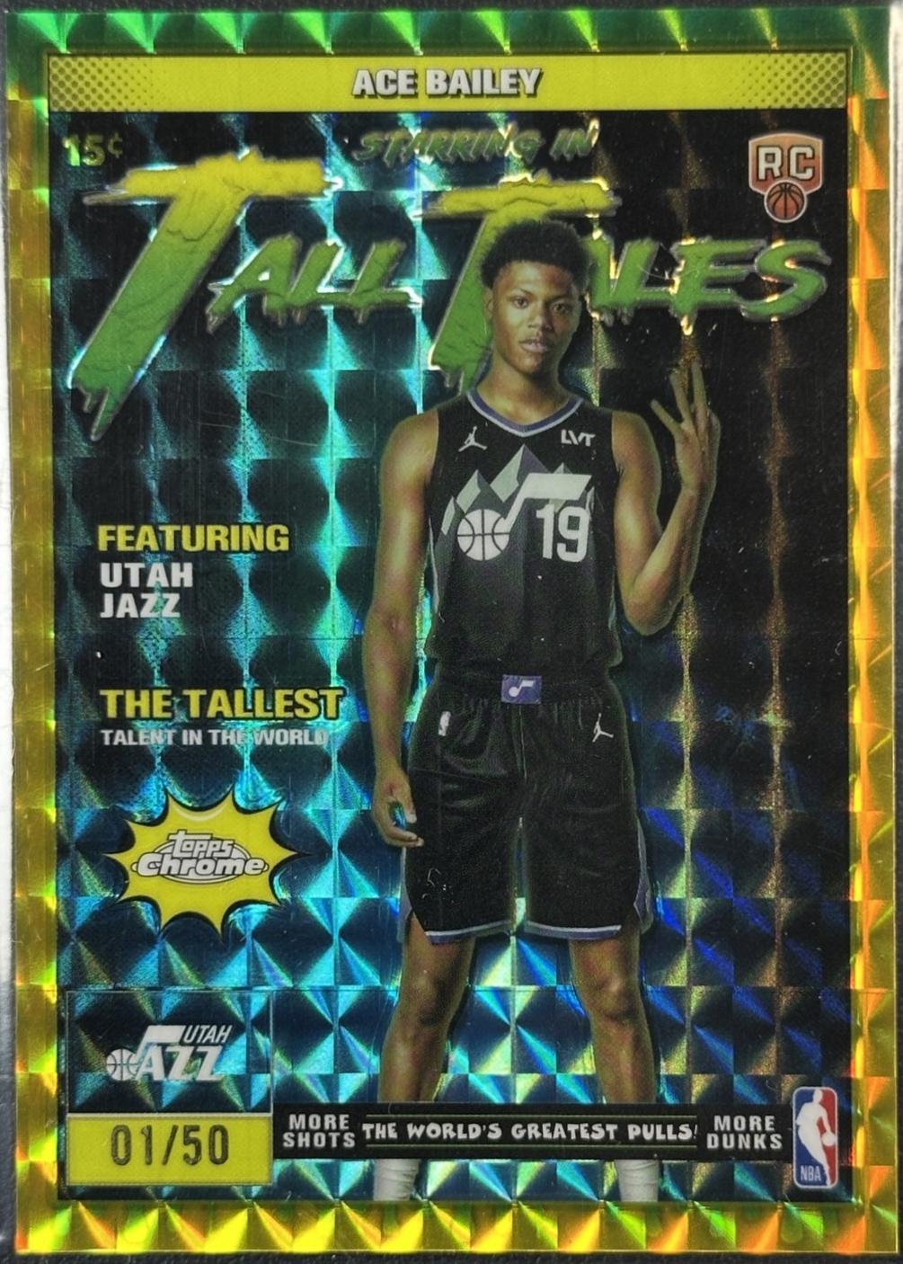 Ace Bailey [Refractor Gold Geometric] #TT-23