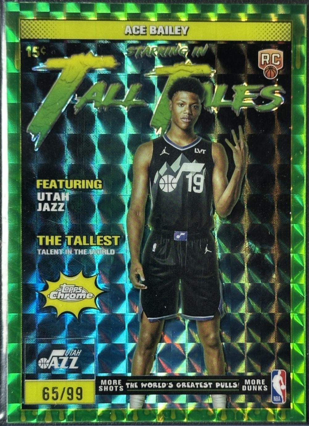 Ace Bailey [Refractor Green] #TT-23