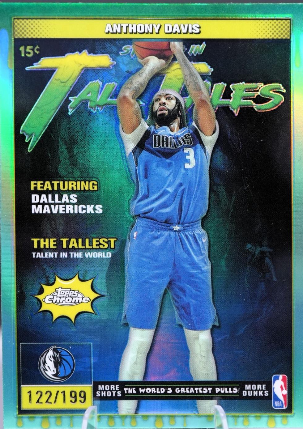 Anthony Davis [Refractor Aqua] #TT-5