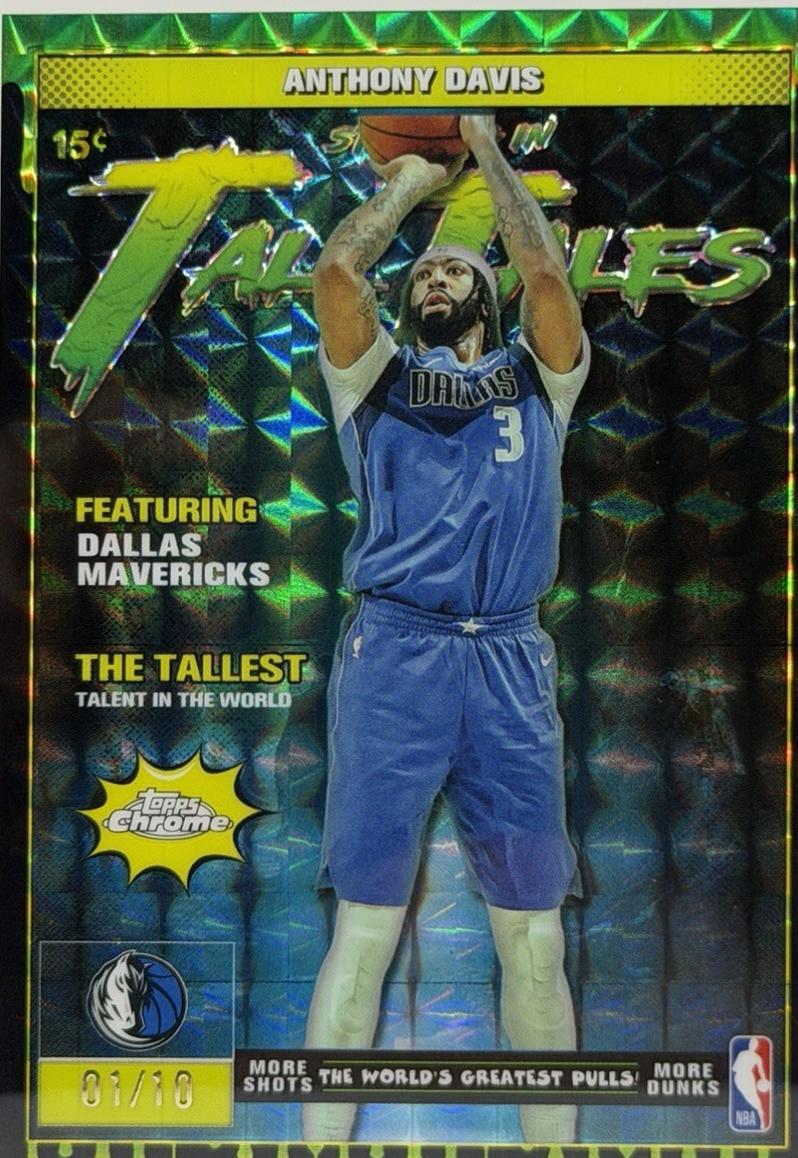 Anthony Davis [Refractor Black Geometric] #TT-5