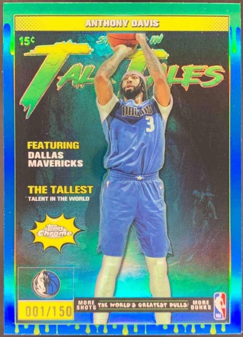 Anthony Davis [Refractor Blue] #TT-5