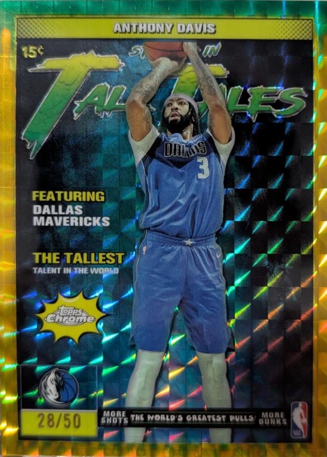 Anthony Davis [Refractor Gold Geometric] #TT-5