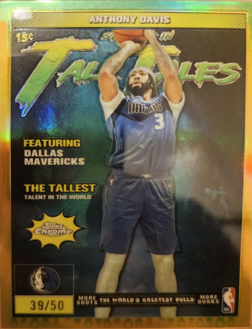 Anthony Davis [Refractor Gold] #TT-5
