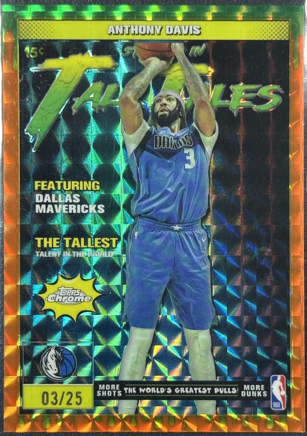 Anthony Davis [Refractor Orange] #TT-5