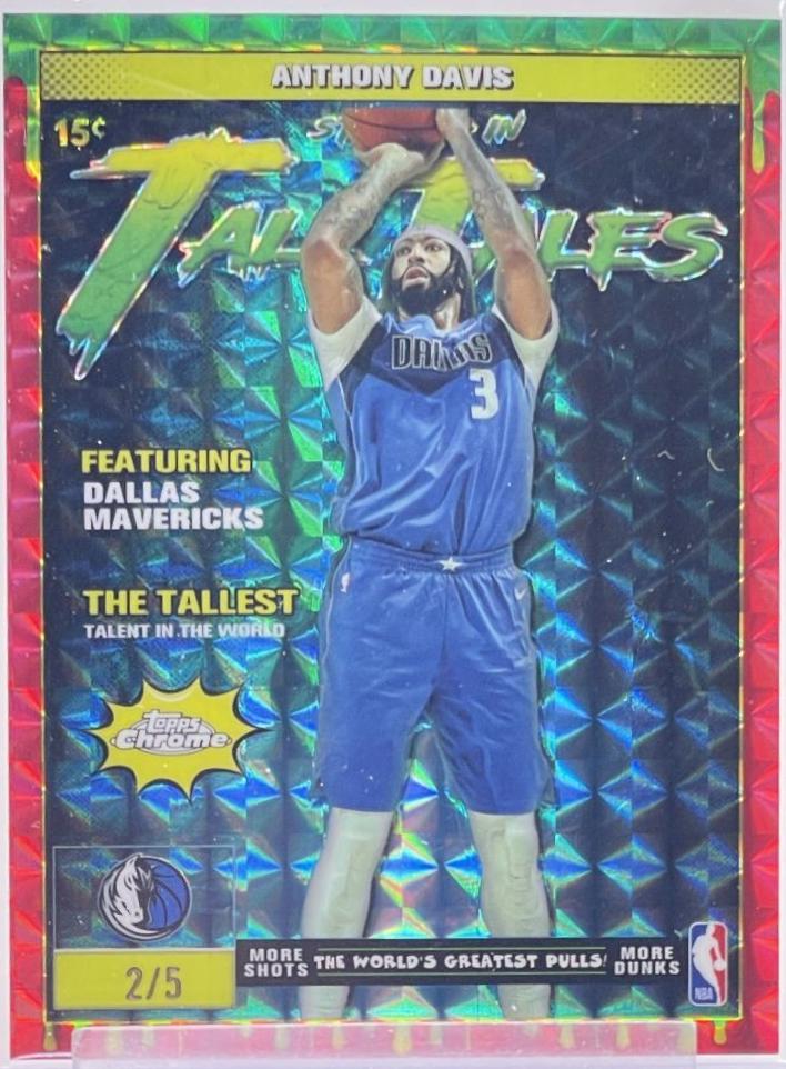 Anthony Davis [Refractor Red Geometric] #TT-5