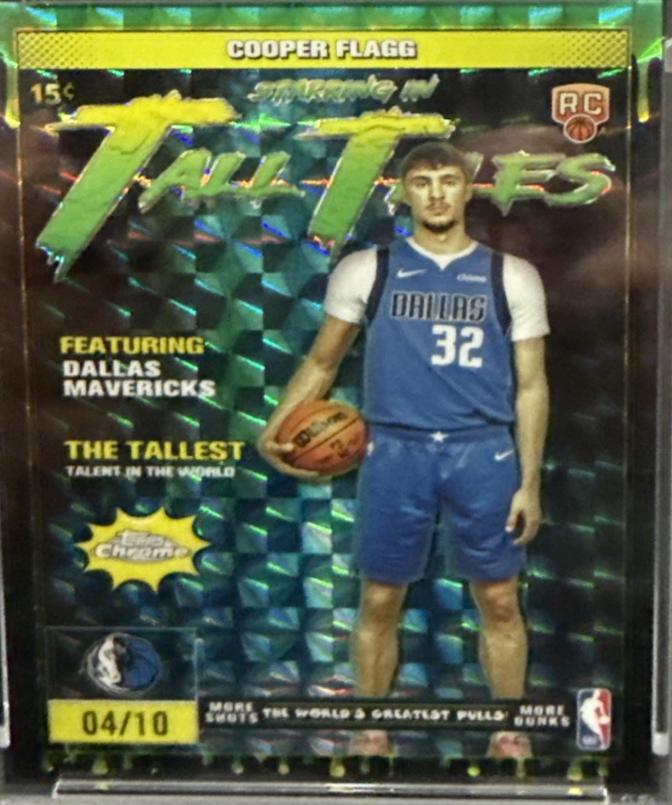 Cooper Flagg [Refractor Black Geometric] #TT-16