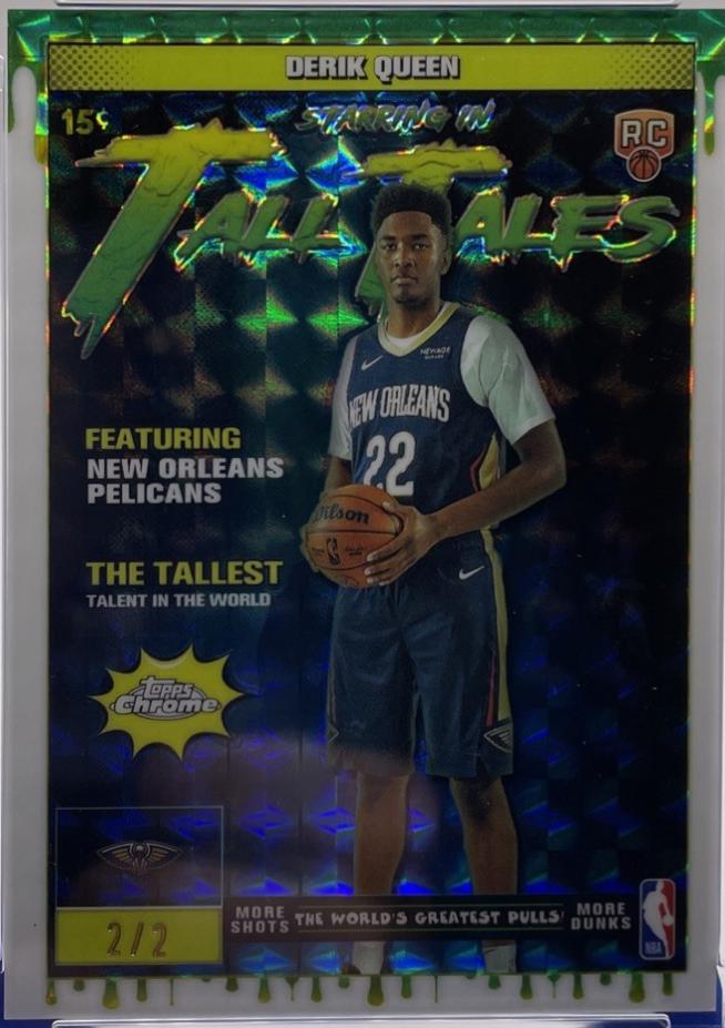 Derik Queen [Refractor White Geometric] #TT-18
