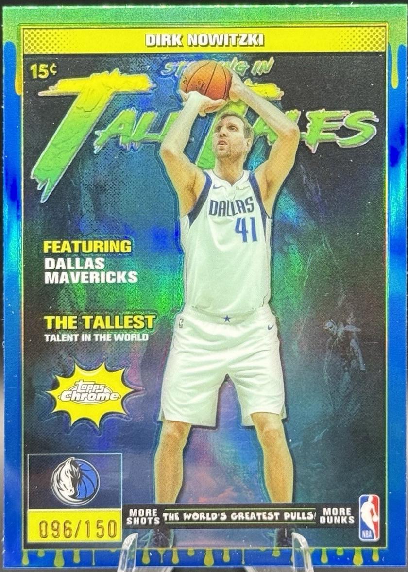 Dirk Nowitzki [Refractor Blue] #TT-13