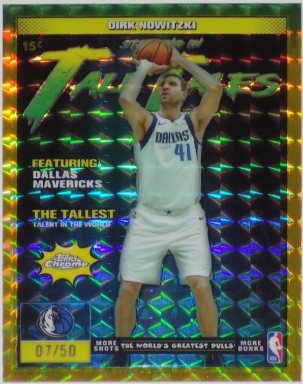 Dirk Nowitzki [Refractor Gold] #TT-13