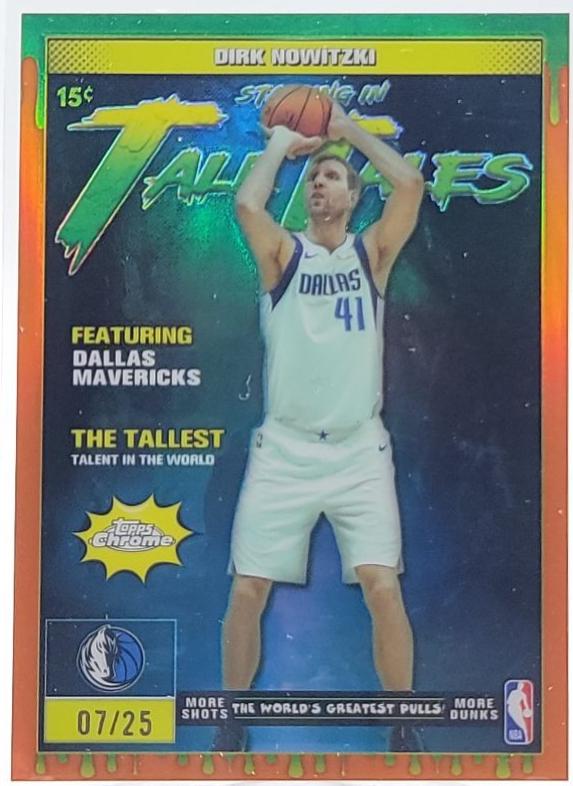 Dirk Nowitzki [Refractor Orange] #TT-13