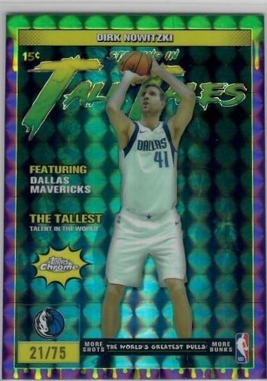 Dirk Nowitzki [Refractor Purple Geometric] #TT-13