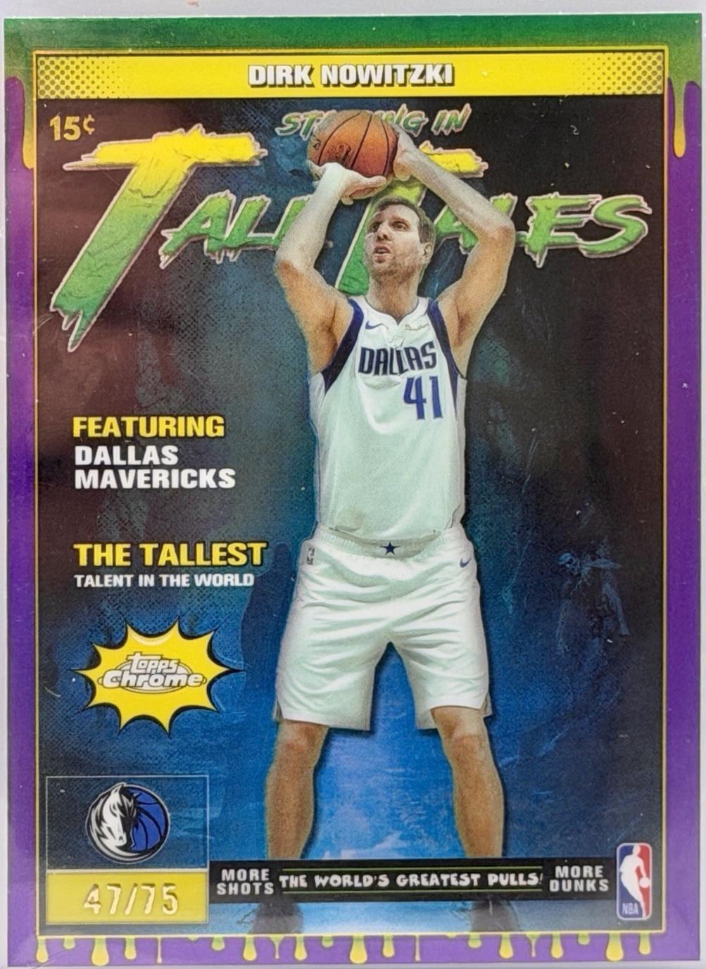 Dirk Nowitzki [Refractor Purple] #TT-13