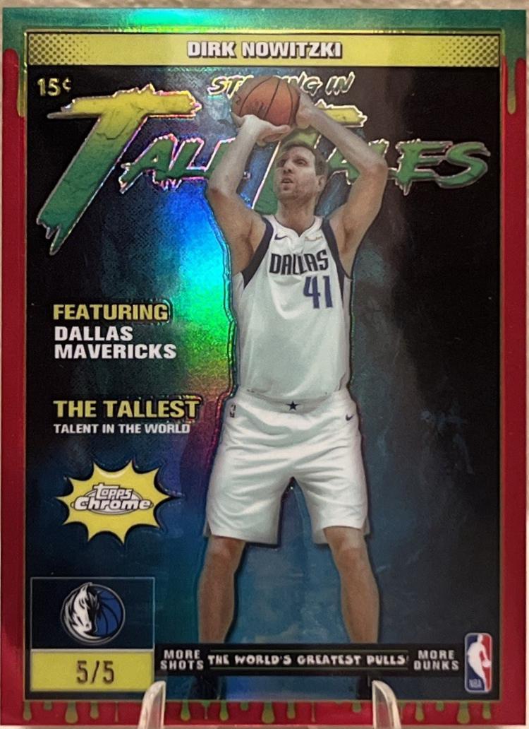 Dirk Nowitzki [Refractor Red] #TT-13