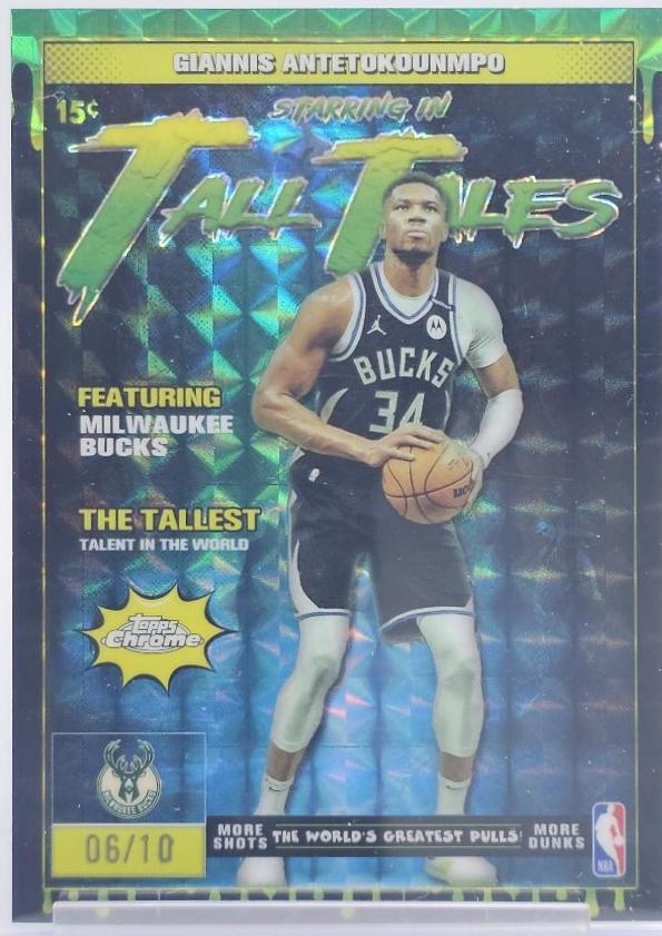 Giannis Antetokounmpo [Refractor Black Geometric] #TT-2