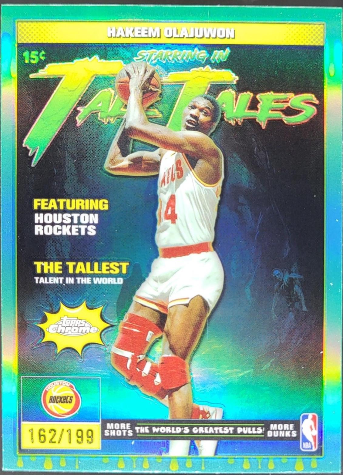 Hakeem Olajuwon [Refractor Aqua] #TT-12