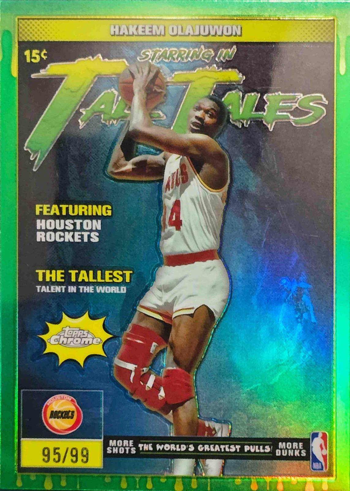 Hakeem Olajuwon [Refractor Green] #TT-12