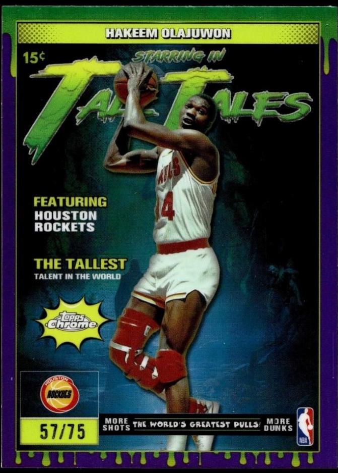 Hakeem Olajuwon [Refractor Purple] #TT-12