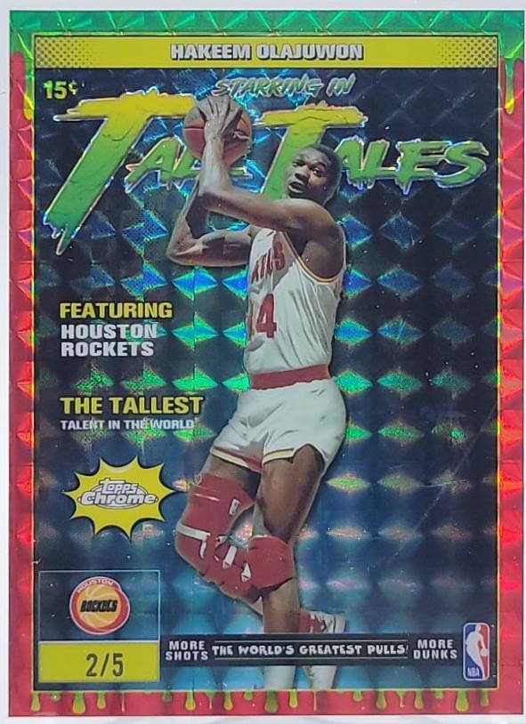 Hakeem Olajuwon [Refractor Red] #TT-12