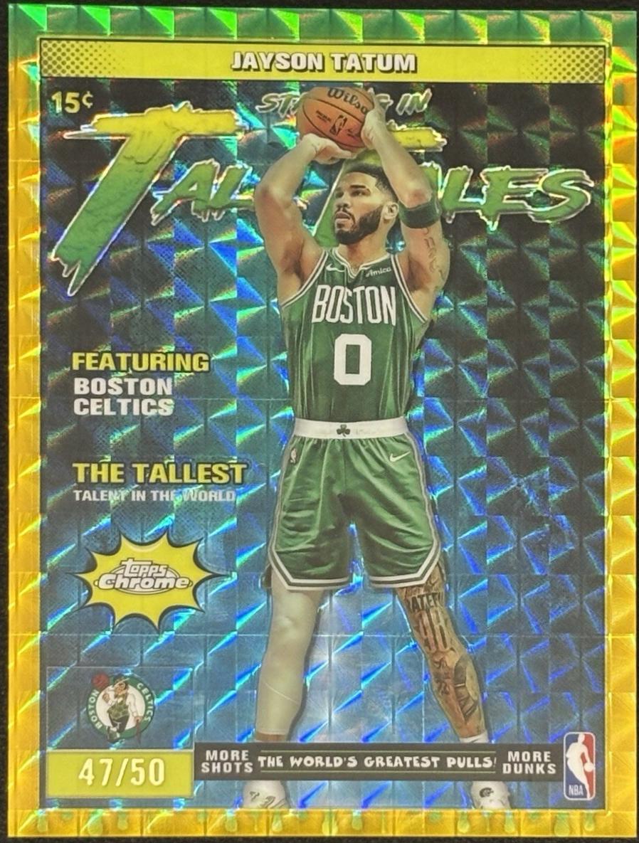 Jayson Tatum [Refractor Geometric] #TT-9