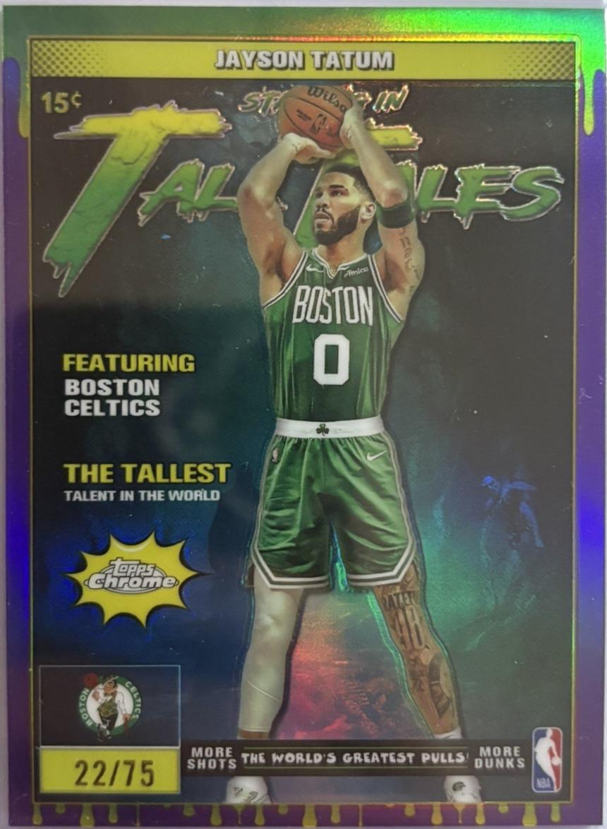 Jayson Tatum [Refractor Purple] #TT-9