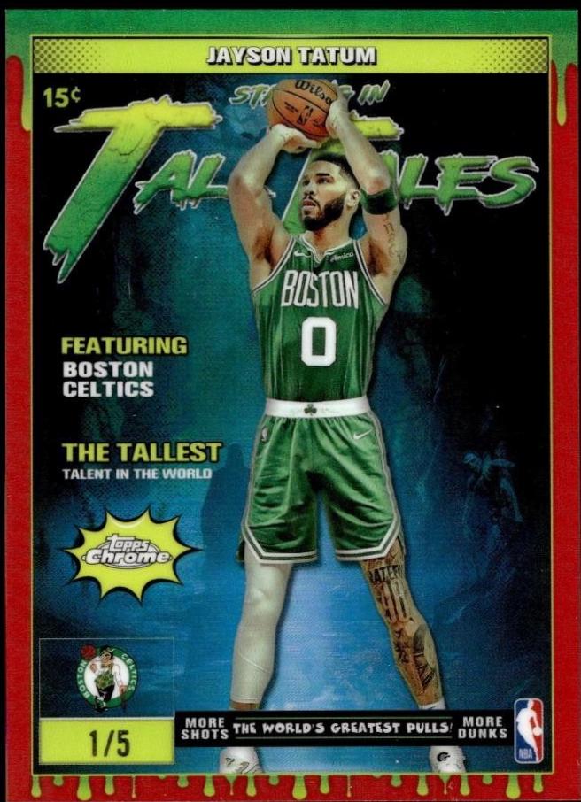Jayson Tatum [Refractor Red] #TT-9