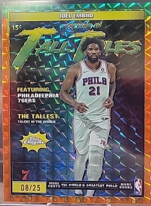 Joel Embiid [Refractor Orange] #TT-3