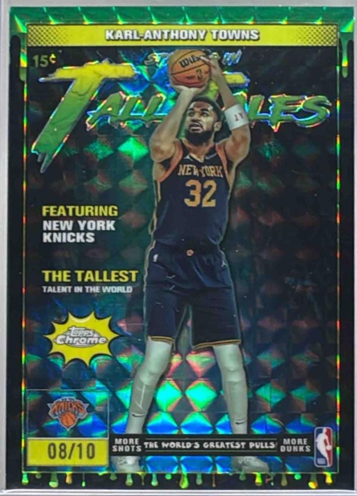 Karl-Anthony Towns [Refractor Black Geometric] #TT-10