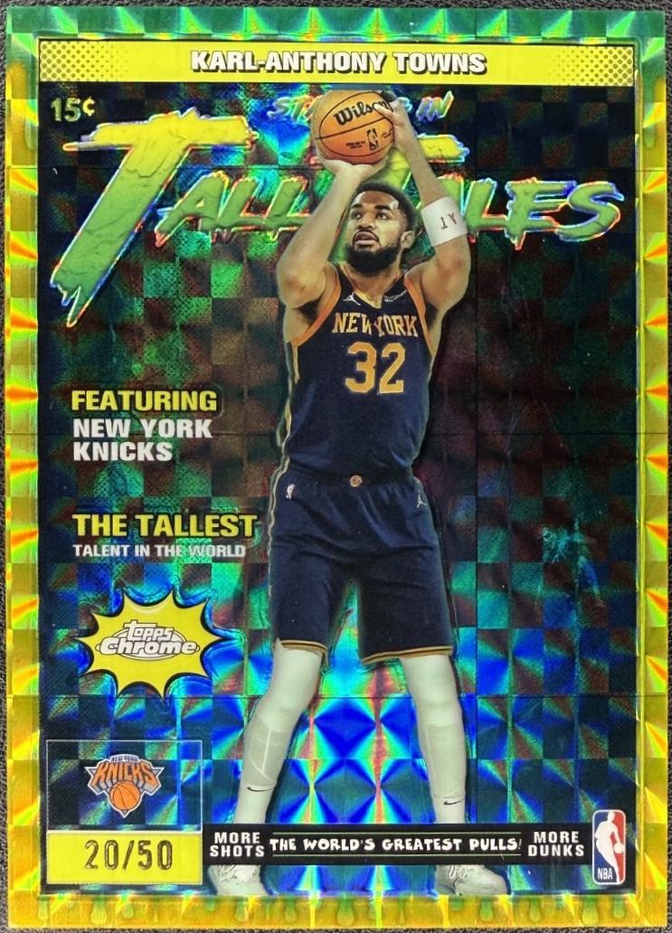 Karl-Anthony Towns [Refractor Gold] #TT-10