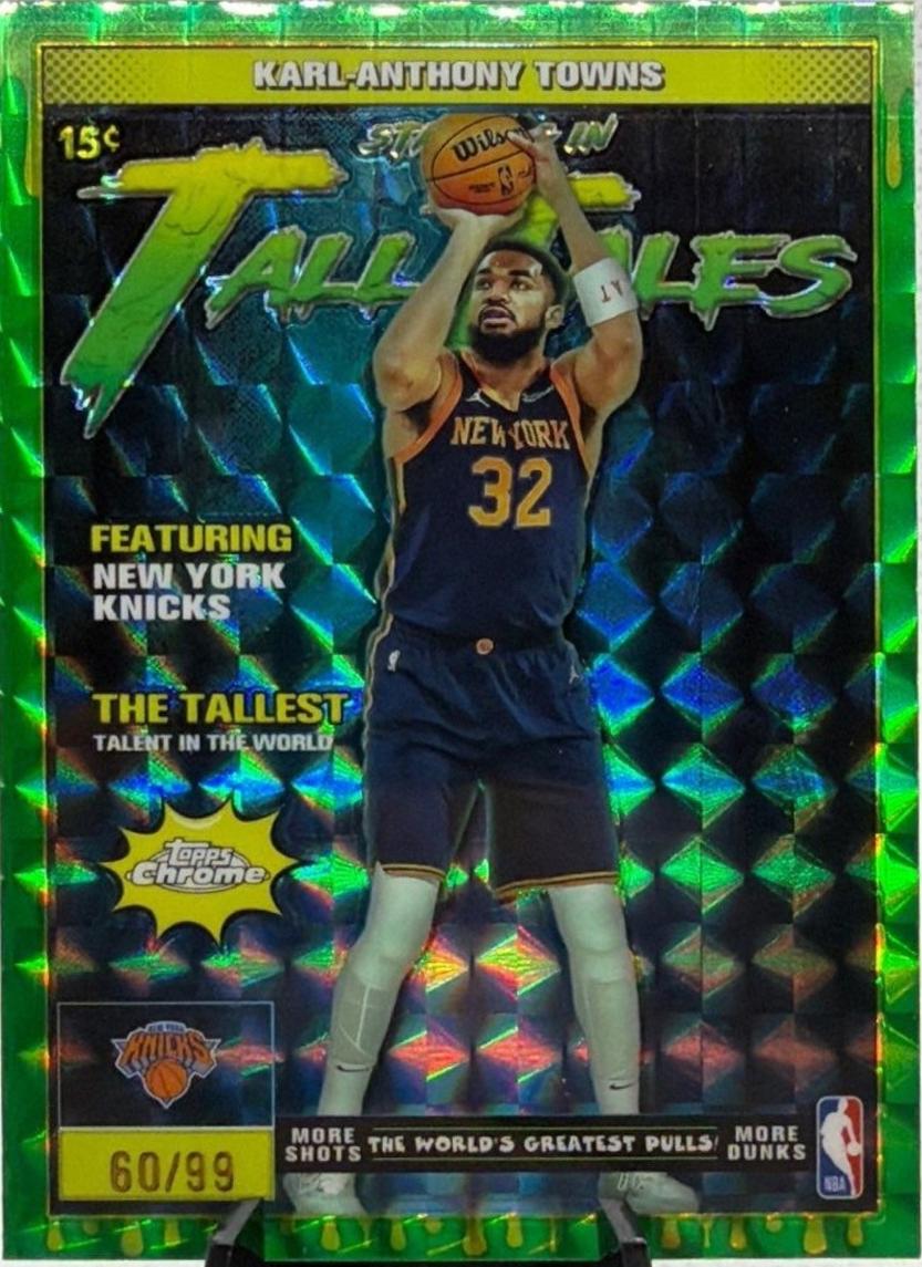 Karl-Anthony Towns [Refractor Green] #TT-10