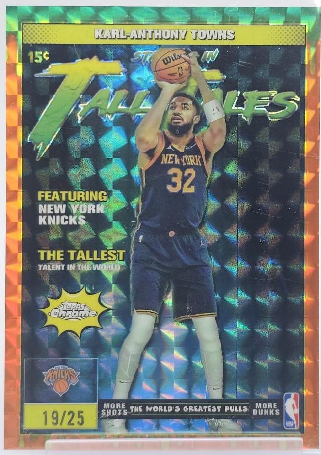 Karl-Anthony Towns [Refractor Orange] #TT-10