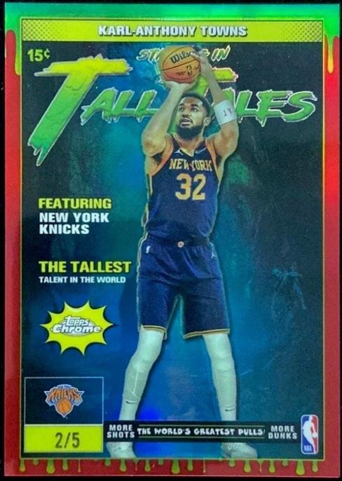 Karl-Anthony Towns [Refractor Red] #TT-10