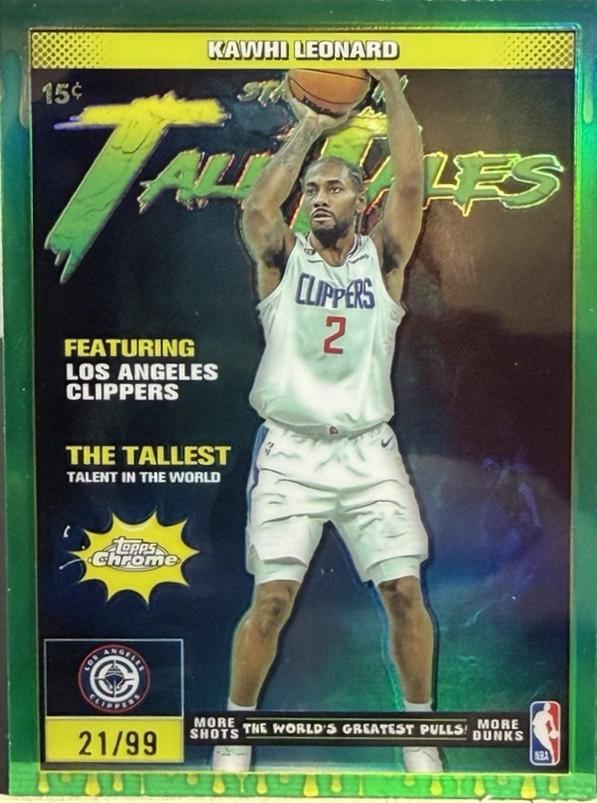 Kawhi Leonard [Refractor Green] #TT-8