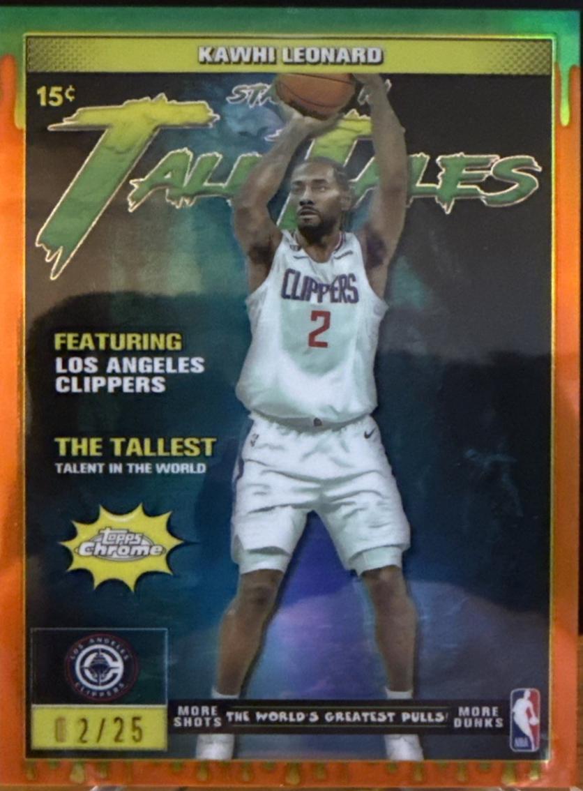 Kawhi Leonard [Refractor Orange] #TT-8
