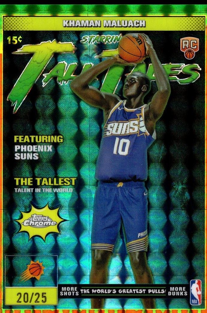 Khaman Maluach [Refractor Orange Geometric] #TT-17