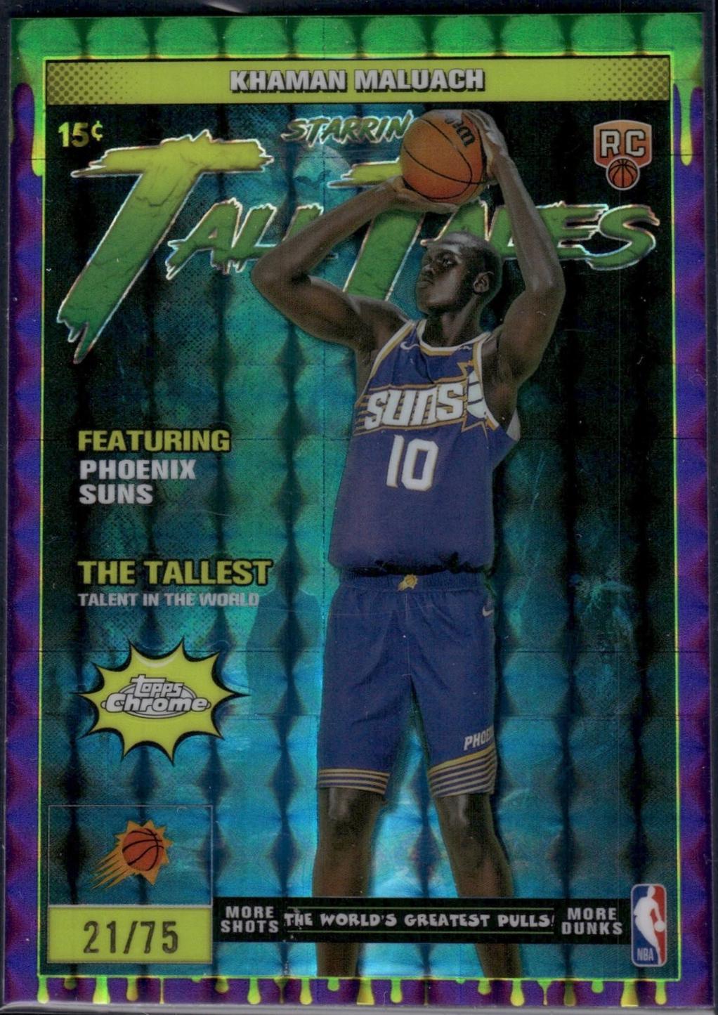 Khaman Maluach [Refractor Purple Geometric] #TT-17