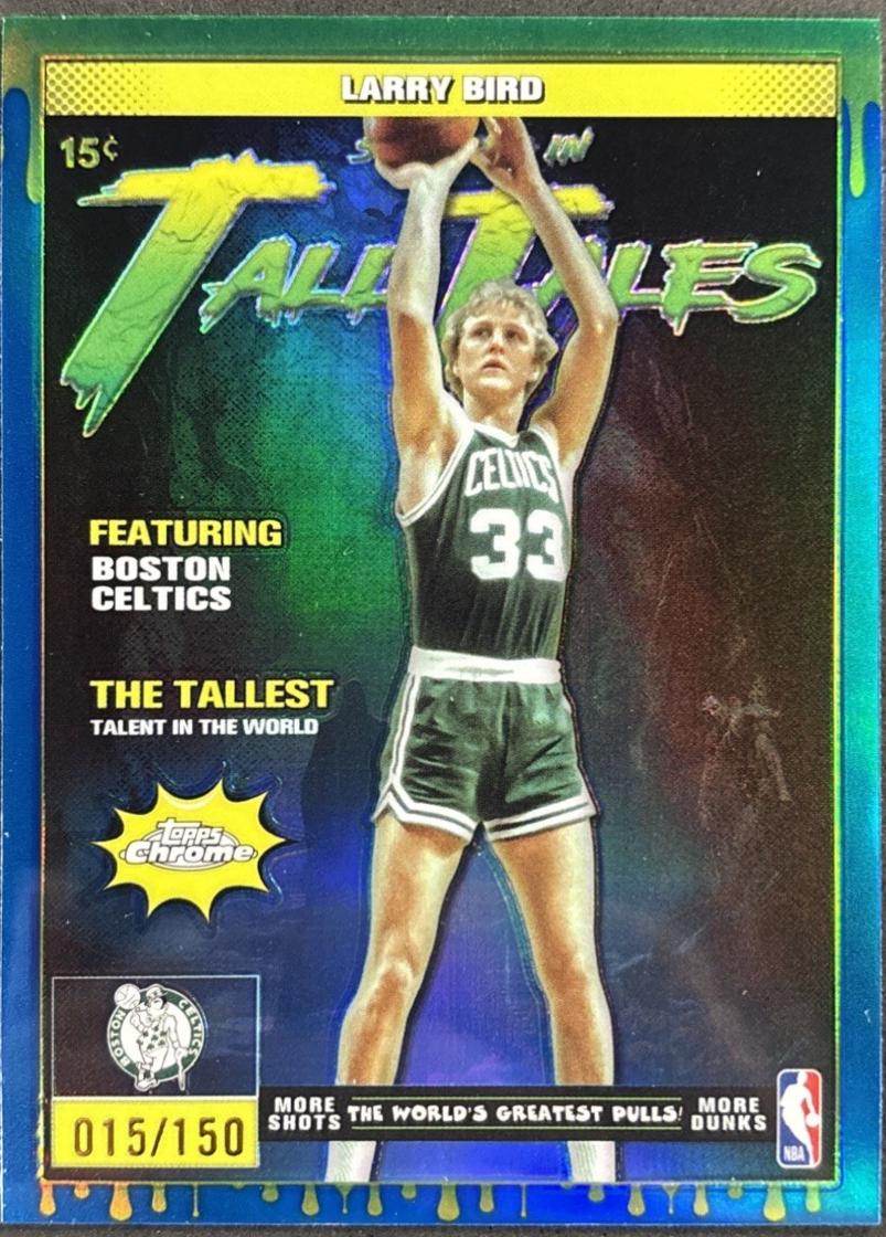 Larry Bird [Refractor Blue] #TT-15