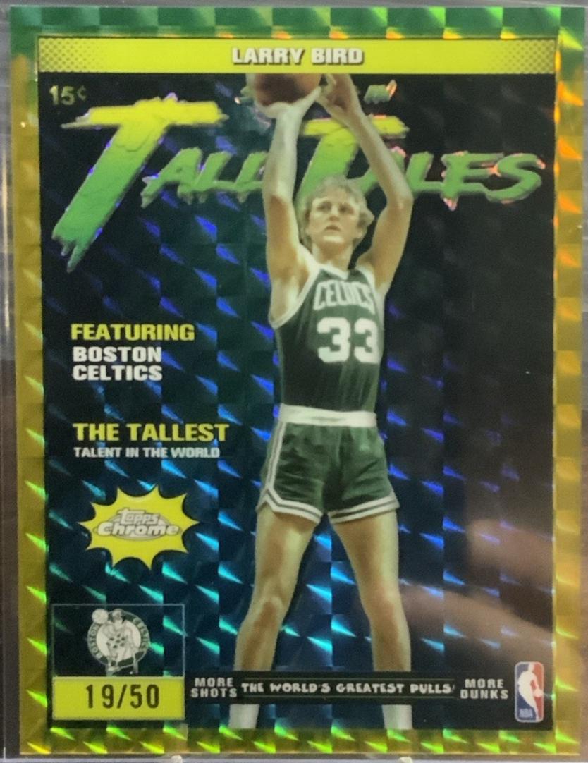 Larry Bird [Refractor Gold] #TT-15