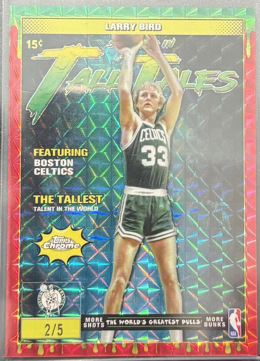 Larry Bird [Refractor Red] #TT-15
