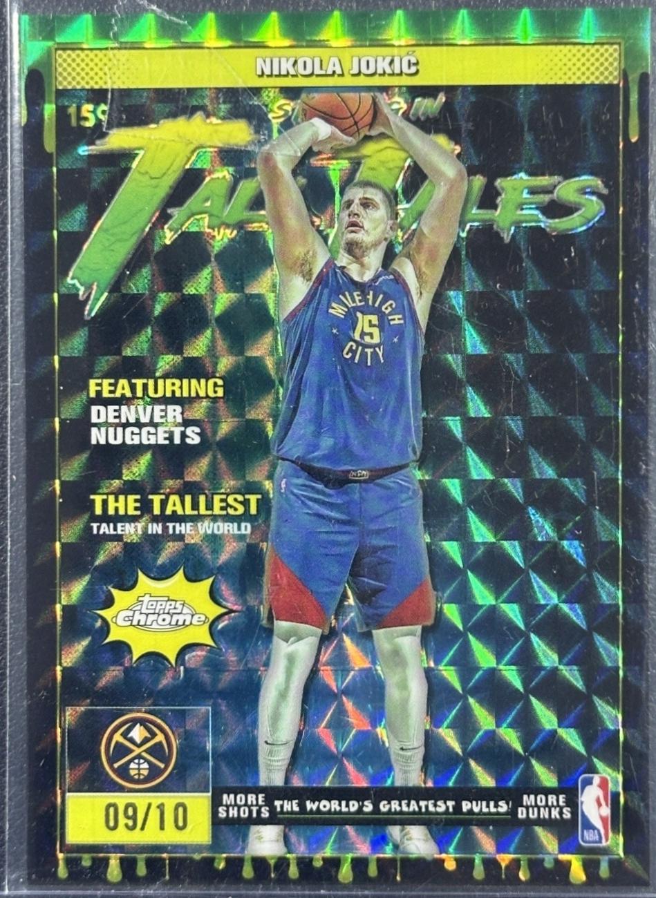 Nikola Jokic [Refractor Black Geometric] #TT-1
