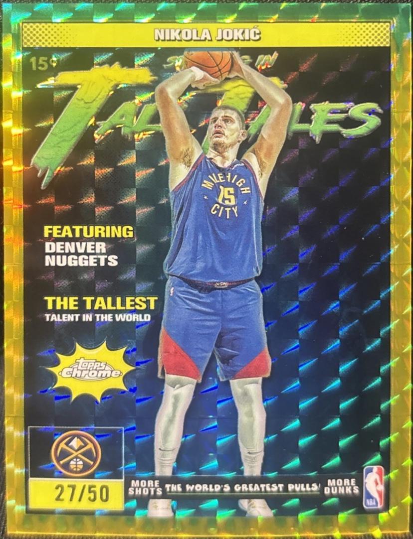 Nikola Jokic [Refractor Gold] #TT-1