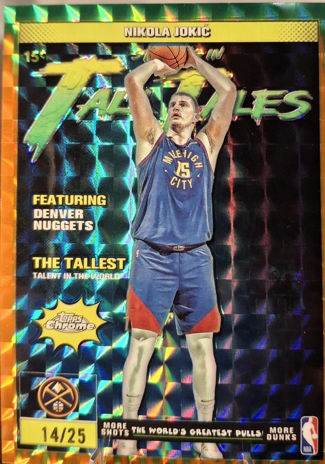 Nikola Jokic [Refractor Orange Geometric] #TT-1