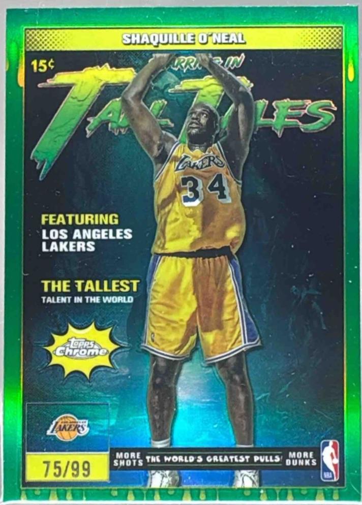 Shaquille O'Neal [Refractor Green] #TT-11