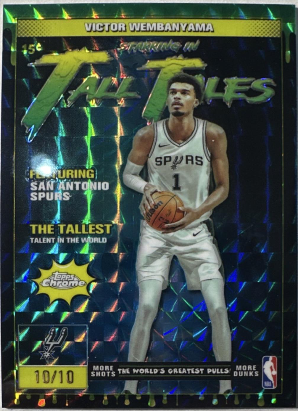Victor Wembanyama [Refractor Black Geometric] #TT-4