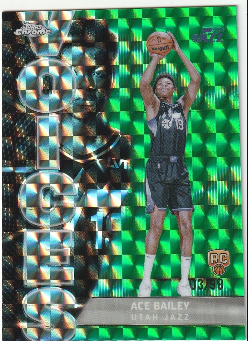 Ace Bailey [Refractor Green Geometric] #VS-10