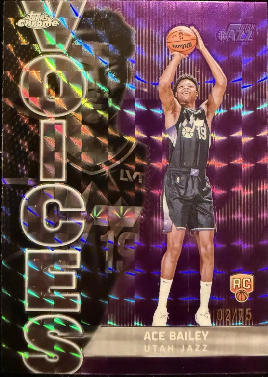 Ace Bailey [Refractor Purple Geometric] #VS-10