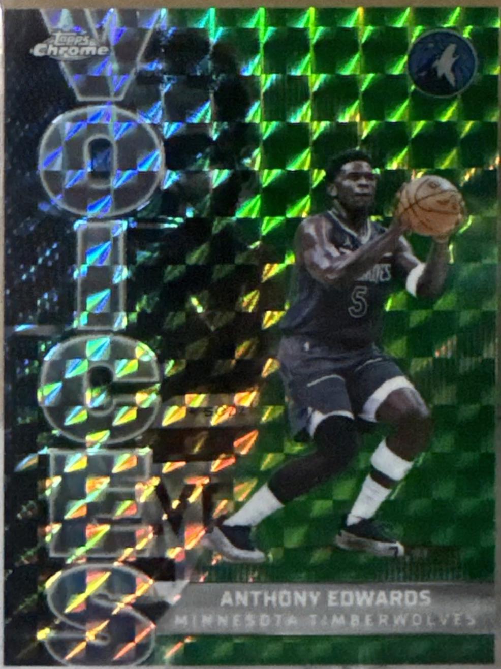 Anthony Edwards [Refractor Green] #VS-4